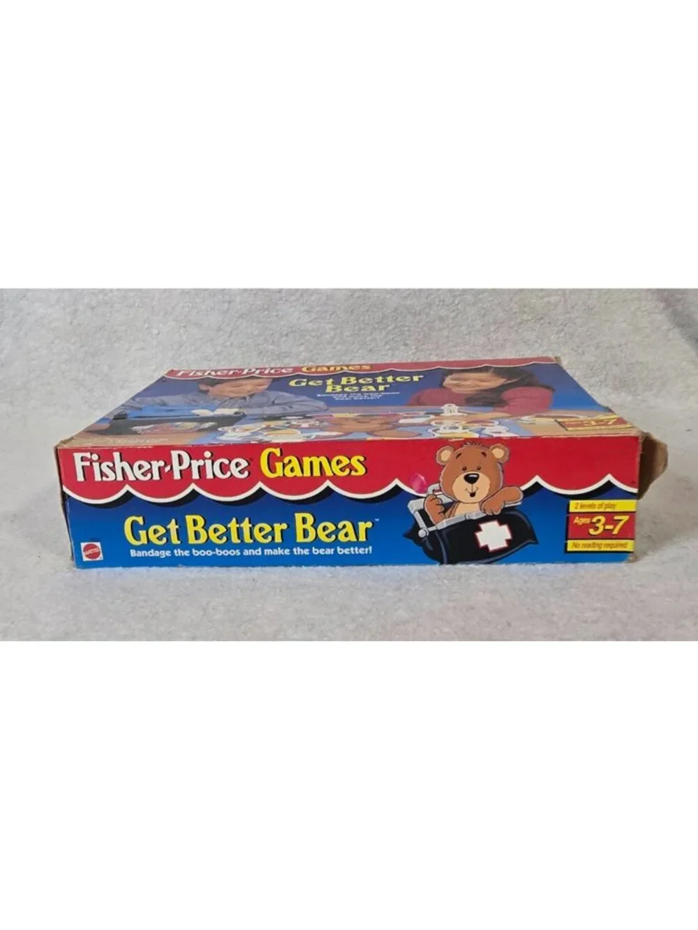 Vintage 1997 Fisher-Price Get Better Bear Game Complete Ages 3-7 Mattel